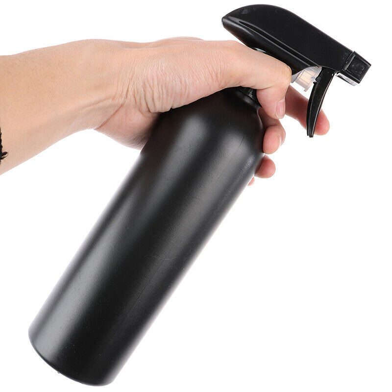 Trigger Spray Bottle - Matte Black Plastic - 500ml