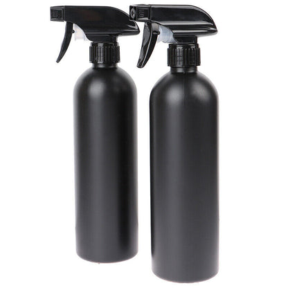 Trigger Spray Bottle - Matte Black Plastic - 500ml