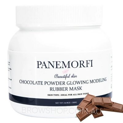 Panemorfi Chocolate Powder Glowing Modeling Rubber Mask 500g