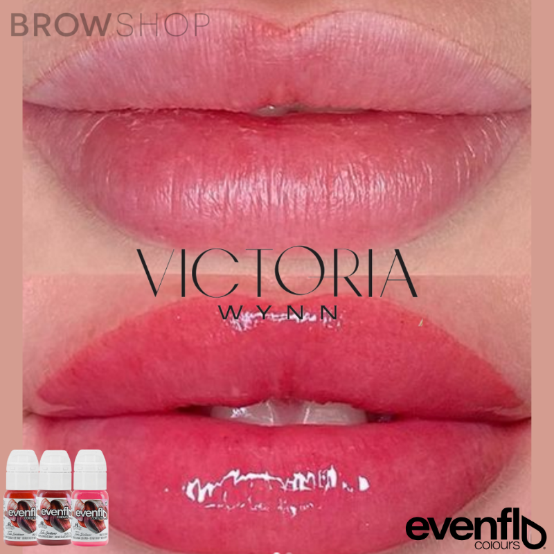 Artist Lip Pigment Blend - Victoria Wynn (Evenflo Lulu's Rose, Clay, Malbec)
