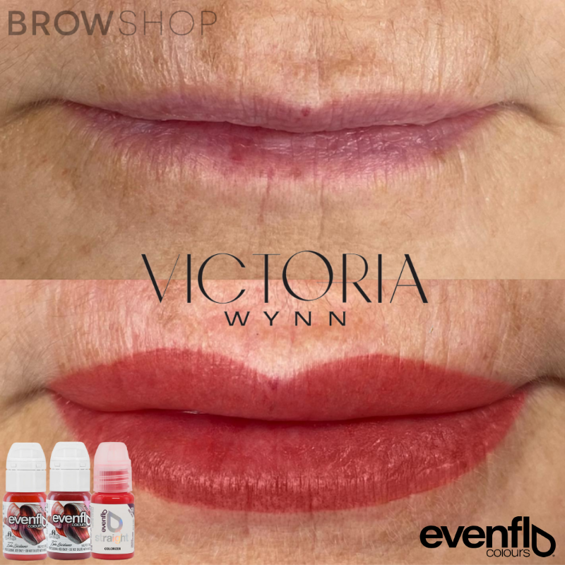 Artist Lip Pigment Blend - Victoria Wynn (Evenflo Malbec, Clay, Colorizer)
