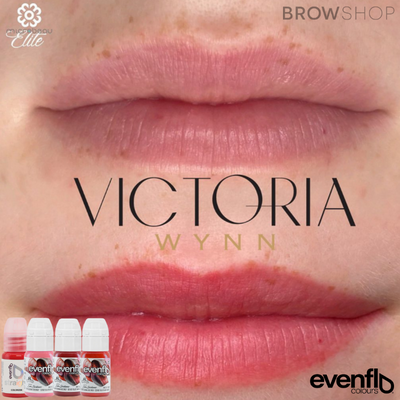 Artist Lip Pigment Blend - Victoria Wynn (Evenflo Malbec, Colorizer, Malina, Clay)